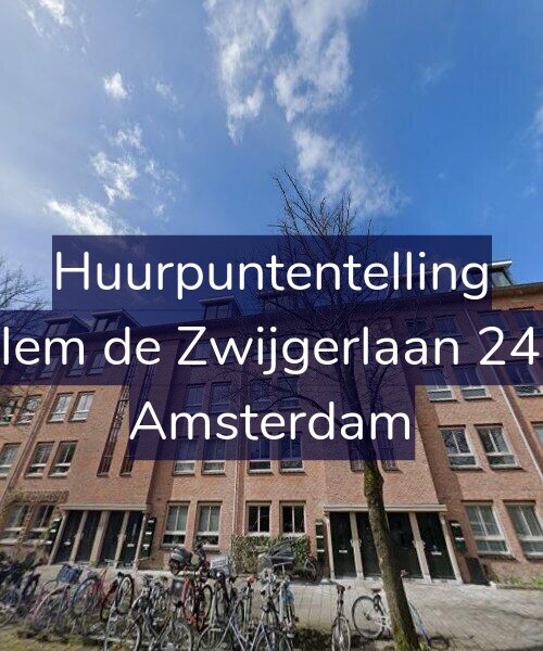Foto gevel Huurpuntentelling voor Willem de Zwijgerlaan 243-E, Amsterdam