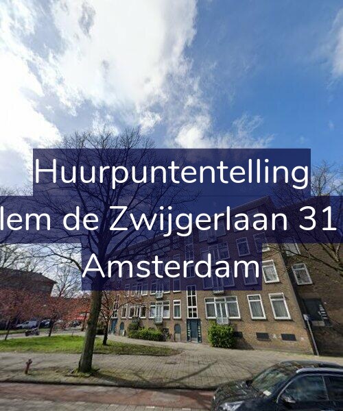 Foto gevel Huurpuntentelling voor Willem de Zwijgerlaan 311-H, Amsterdam
