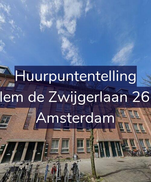Foto gevel Huurpuntentelling voor Willem de Zwijgerlaan 263-C, Amsterdam