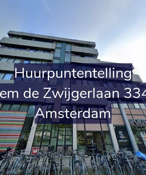 Foto gevel Huurpuntentelling voor Willem de Zwijgerlaan 334-E9, Amsterdam