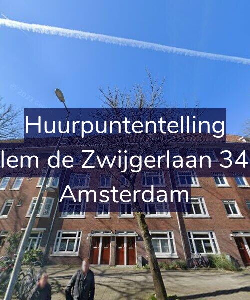 Foto gevel Huurpuntentelling voor Willem de Zwijgerlaan 343-3, Amsterdam