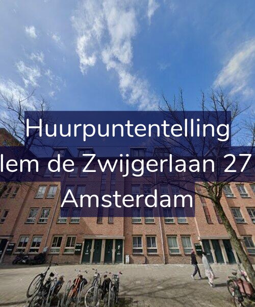 Foto gevel Huurpuntentelling voor Willem de Zwijgerlaan 277-B, Amsterdam