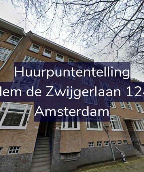 Foto gevel Huurpuntentelling voor Willem de Zwijgerlaan 124-H, Amsterdam