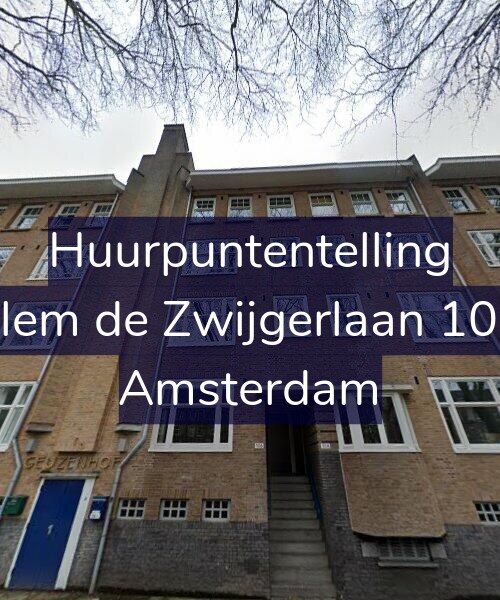 Foto gevel Huurpuntentelling voor Willem de Zwijgerlaan 106-2, Amsterdam