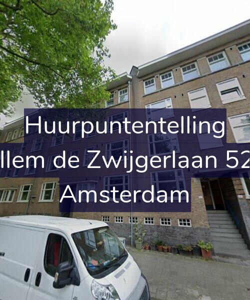 Foto gevel Huurpuntentelling voor Willem de Zwijgerlaan 52-H, Amsterdam