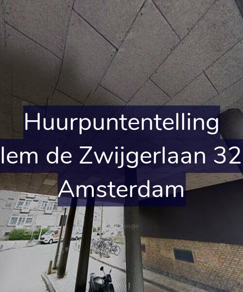 Foto gevel Huurpuntentelling voor Willem de Zwijgerlaan 323-1, Amsterdam