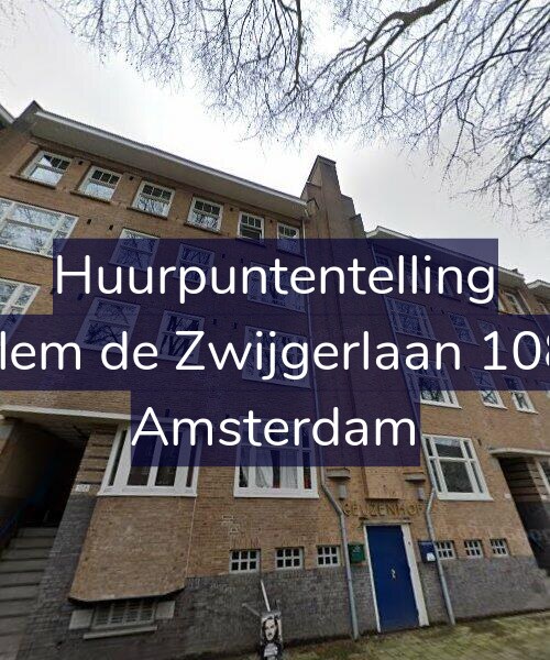 Foto gevel Huurpuntentelling voor Willem de Zwijgerlaan 108-H, Amsterdam