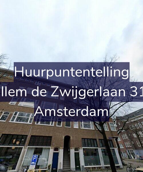 Foto gevel Huurpuntentelling voor Willem de Zwijgerlaan 31-3, Amsterdam