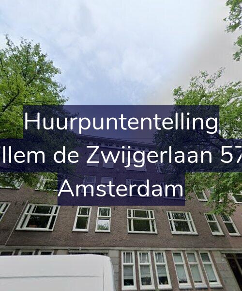 Foto gevel Huurpuntentelling voor Willem de Zwijgerlaan 57-3, Amsterdam