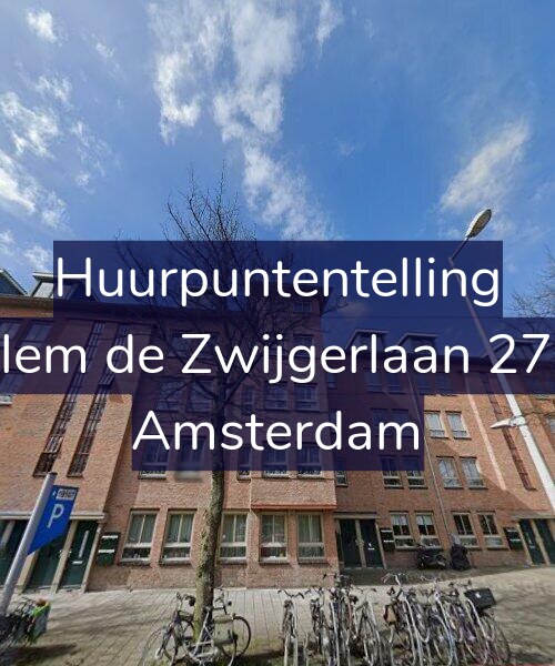 Foto gevel Huurpuntentelling voor Willem de Zwijgerlaan 271-E, Amsterdam
