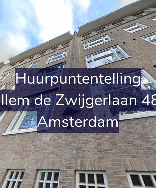 Foto gevel Huurpuntentelling voor Willem de Zwijgerlaan 48-3, Amsterdam