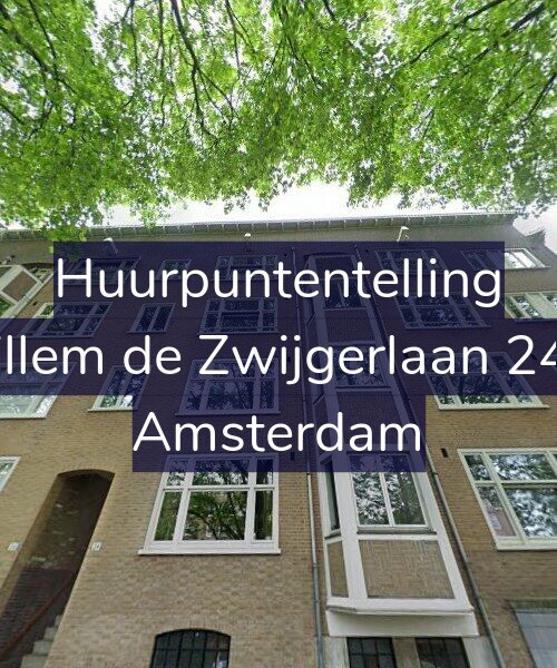 Foto gevel Huurpuntentelling voor Willem de Zwijgerlaan 24-2, Amsterdam