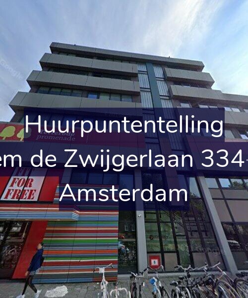 Foto gevel Huurpuntentelling voor Willem de Zwijgerlaan 334-D31, Amsterdam