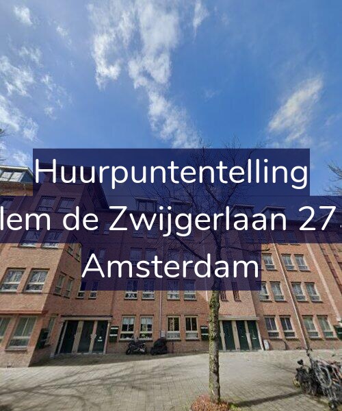 Foto gevel Huurpuntentelling voor Willem de Zwijgerlaan 275-D, Amsterdam
