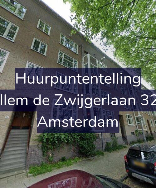 Foto gevel Huurpuntentelling voor Willem de Zwijgerlaan 32-H, Amsterdam