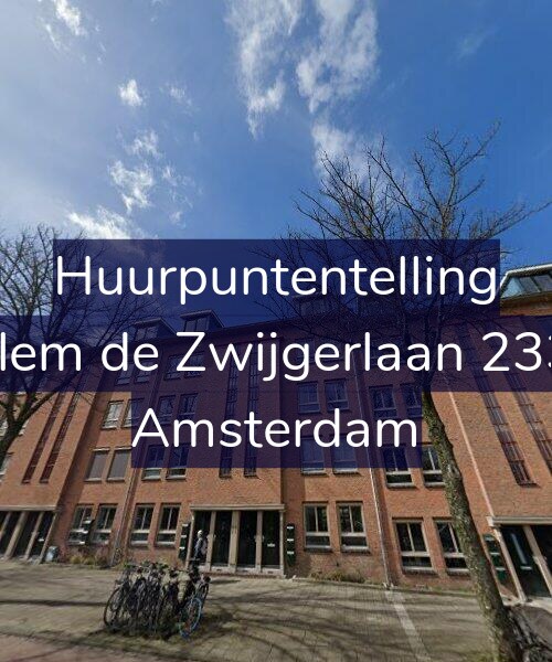 Foto gevel Huurpuntentelling voor Willem de Zwijgerlaan 233-D, Amsterdam