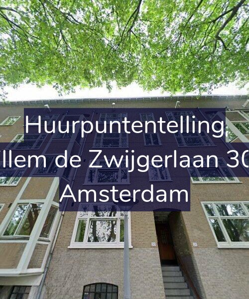 Foto gevel Huurpuntentelling voor Willem de Zwijgerlaan 30-2, Amsterdam