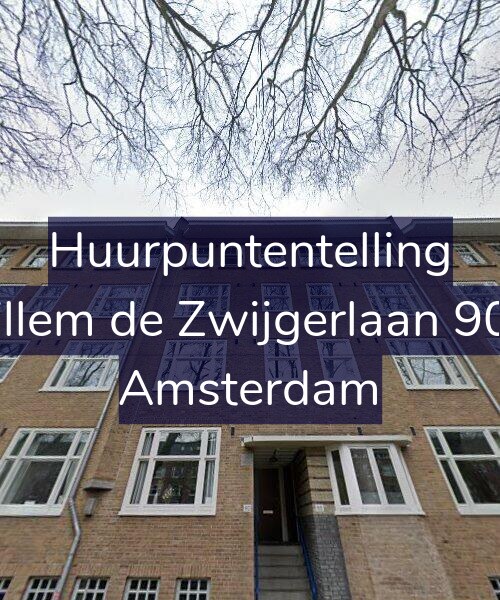 Foto gevel Huurpuntentelling voor Willem de Zwijgerlaan 90-2, Amsterdam