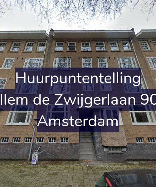 Foto gevel Huurpuntentelling voor Willem de Zwijgerlaan 90-H, Amsterdam