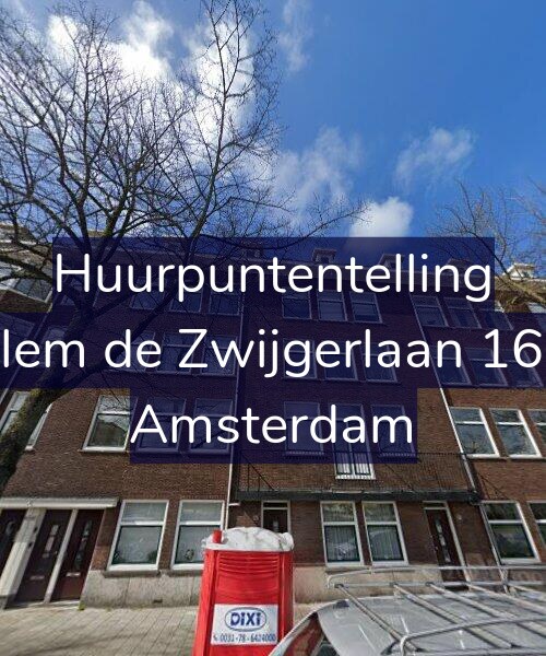 Foto gevel Huurpuntentelling voor Willem de Zwijgerlaan 169-3, Amsterdam