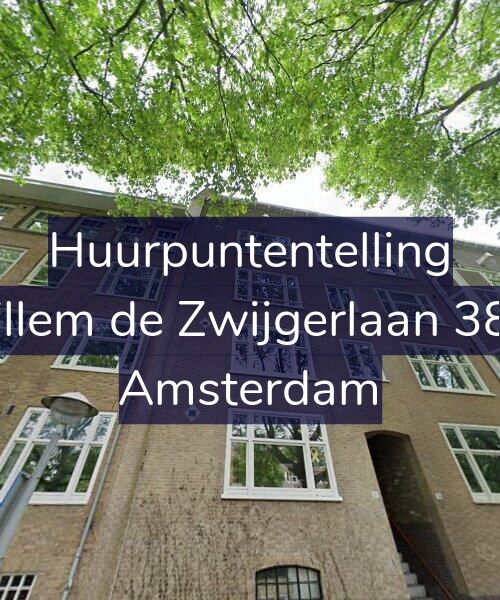 Foto gevel Huurpuntentelling voor Willem de Zwijgerlaan 38-3, Amsterdam