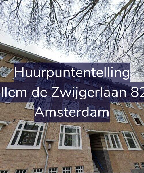 Foto gevel Huurpuntentelling voor Willem de Zwijgerlaan 82-2, Amsterdam