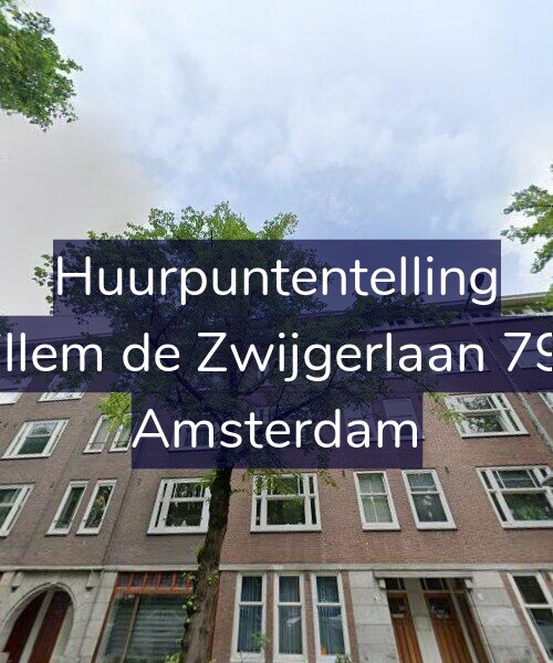 Foto gevel Huurpuntentelling voor Willem de Zwijgerlaan 79-2, Amsterdam