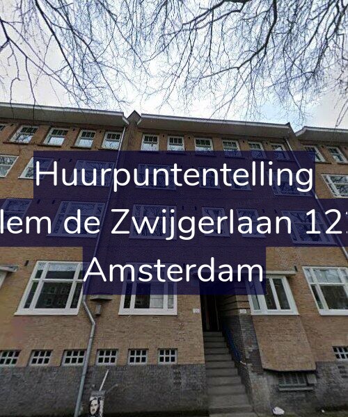 Foto gevel Huurpuntentelling voor Willem de Zwijgerlaan 122-H, Amsterdam