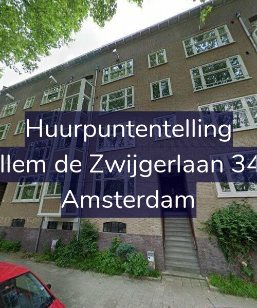 Foto gevel Huurpuntentelling voor Willem de Zwijgerlaan 34-H, Amsterdam