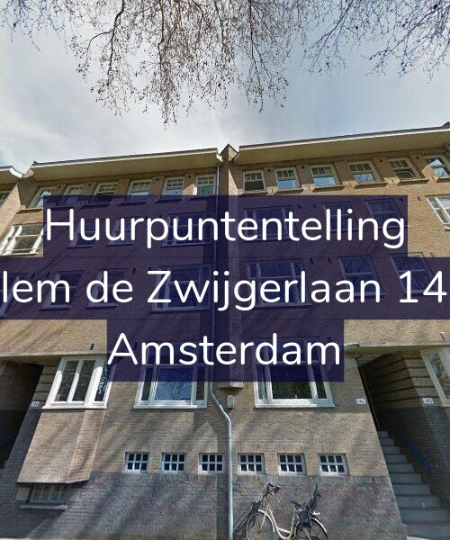 Foto gevel Huurpuntentelling voor Willem de Zwijgerlaan 144-3, Amsterdam