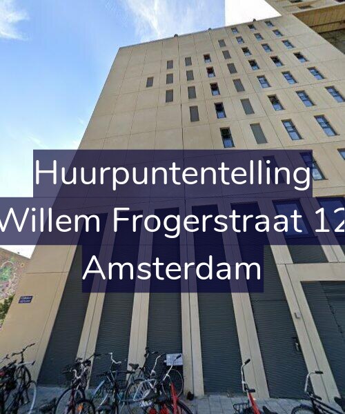 Foto gevel Huurpuntentelling voor Willem Frogerstraat 12, Amsterdam