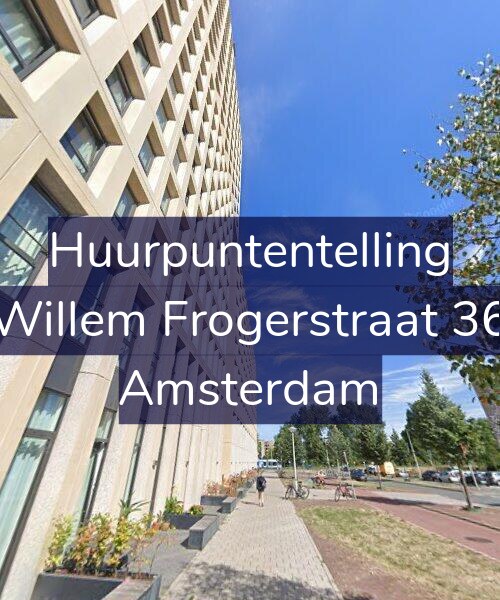 Foto gevel Huurpuntentelling voor Willem Frogerstraat 36, Amsterdam