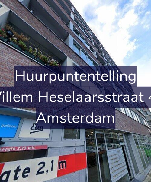 Foto gevel Huurpuntentelling voor Willem Heselaarsstraat 48, Amsterdam