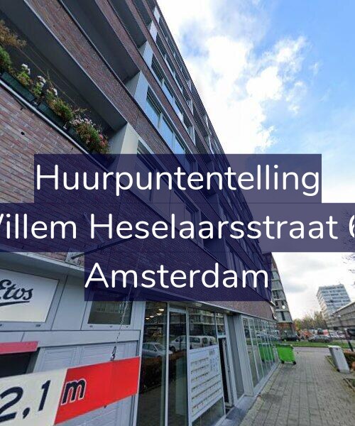 Foto gevel Huurpuntentelling voor Willem Heselaarsstraat 68, Amsterdam
