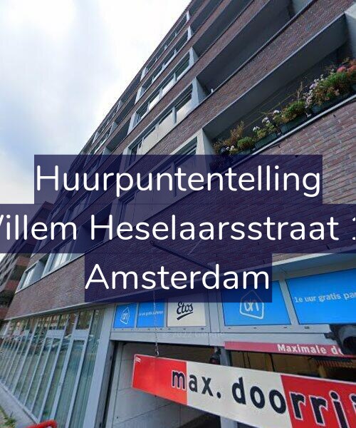 Foto gevel Huurpuntentelling voor Willem Heselaarsstraat 10, Amsterdam