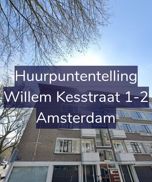 Foto gevel Huurpuntentelling voor Willem Kesstraat 1-2, Amsterdam