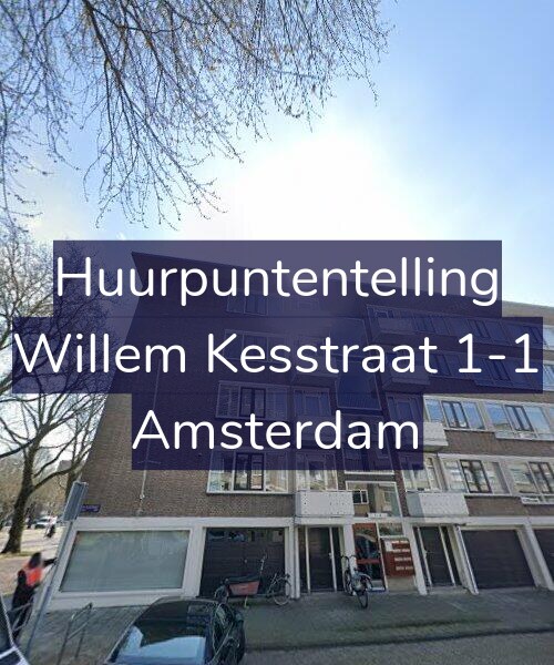 Foto gevel Huurpuntentelling voor Willem Kesstraat 1-1, Amsterdam