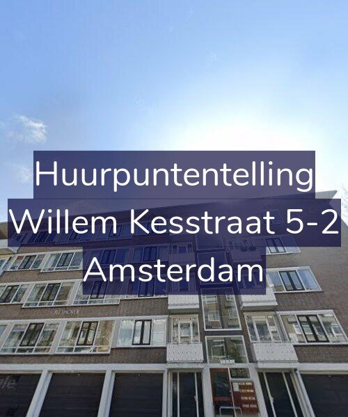 Foto gevel Huurpuntentelling voor Willem Kesstraat 5-2, Amsterdam