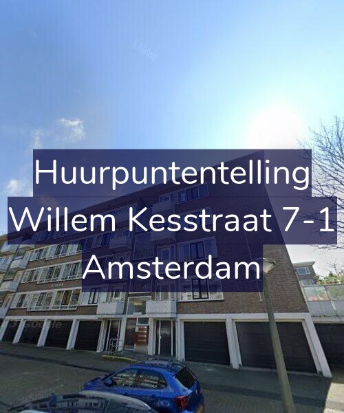 Foto gevel Huurpuntentelling voor Willem Kesstraat 7-1, Amsterdam