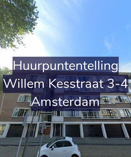 Foto gevel Huurpuntentelling voor Willem Kesstraat 3-4, Amsterdam
