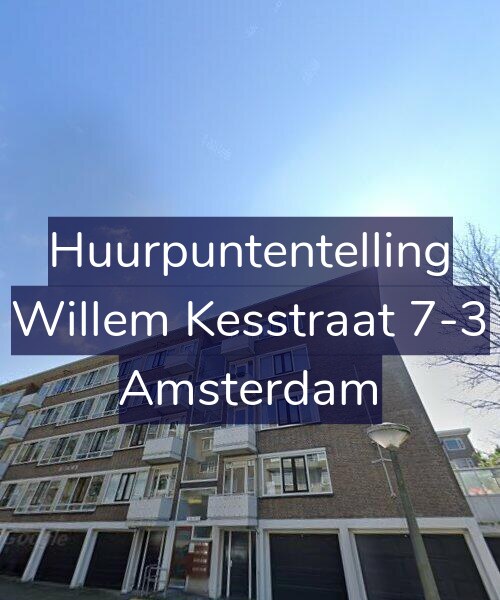 Foto gevel Huurpuntentelling voor Willem Kesstraat 7-3, Amsterdam