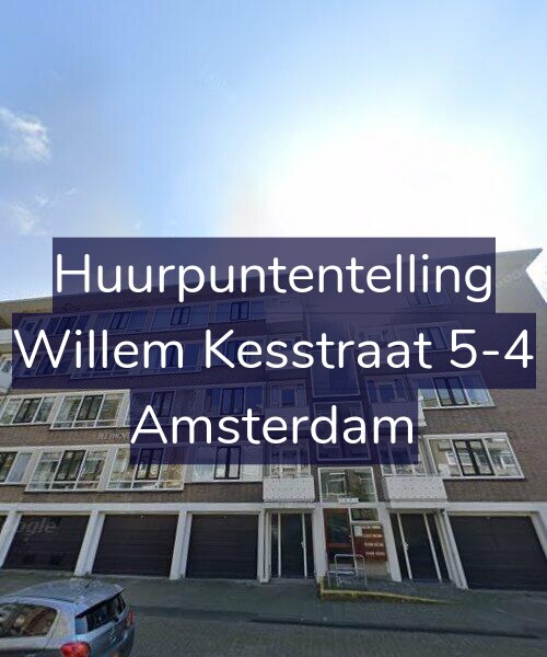 Foto gevel Huurpuntentelling voor Willem Kesstraat 5-4, Amsterdam
