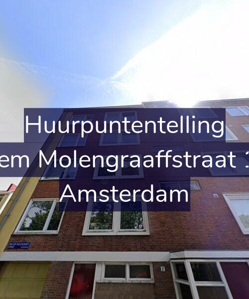 Foto gevel Huurpuntentelling voor Willem Molengraaffstraat 17-2, Amsterdam