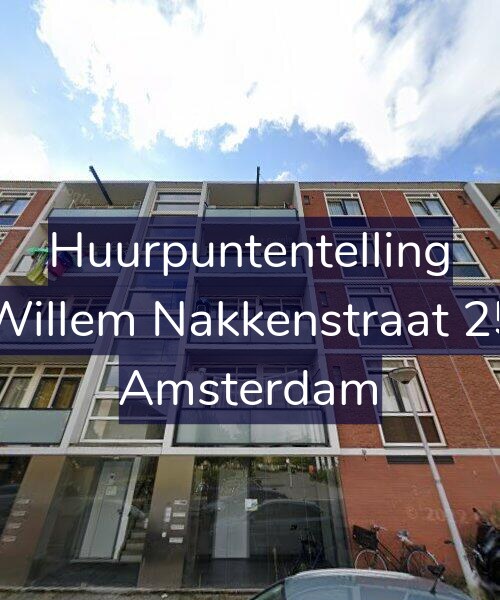Foto gevel Huurpuntentelling voor Willem Nakkenstraat 25, Amsterdam