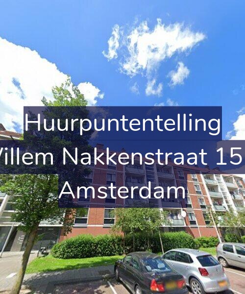 Foto gevel Huurpuntentelling voor Willem Nakkenstraat 15-1, Amsterdam