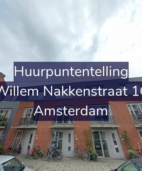 Foto gevel Huurpuntentelling voor Willem Nakkenstraat 16, Amsterdam