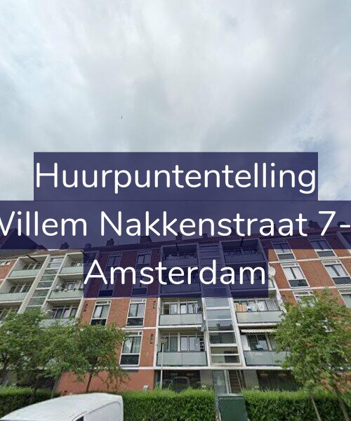 Foto gevel Huurpuntentelling voor Willem Nakkenstraat 7-2, Amsterdam