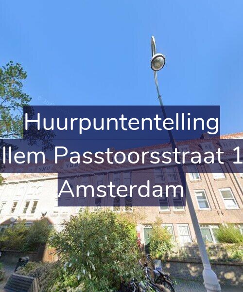 Foto gevel Huurpuntentelling voor Willem Passtoorsstraat 101, Amsterdam