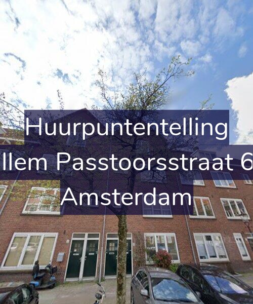 Foto gevel Huurpuntentelling voor Willem Passtoorsstraat 6-H, Amsterdam