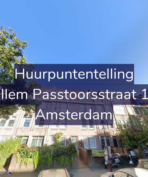 Foto gevel Huurpuntentelling voor Willem Passtoorsstraat 121, Amsterdam